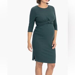 Angel Maternity Tie Waist Maternity/ Nursing Dress Size Medium